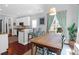 Eat-in kitchen with granite countertops, breakfast bar, and modern appliances at 2009 Terrabrook Ln, Charleston, SC 29412