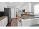 Bright kitchen featuring granite countertops, modern appliances, and a breakfast bar at 2009 Terrabrook Ln, Charleston, SC 29412