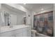 Bathroom featuring a spacious vanity, ample lighting, and neutral color scheme at 206 Evergreen Ave, Summerville, SC 29485