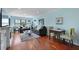 Cozy living room with stylish furniture, hardwood floors, and lots of natural light at 2134 Landfall Way, Seabrook Island, SC 29455