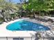 Enjoy the community pool, complete with chairs and shaded tables for residents at 2134 Landfall Way, Seabrook Island, SC 29455