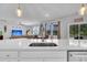 Open-concept kitchen featuring a large island and modern stainless-steel appliances at 214 Squire Pope Rd, Summerville, SC 29486