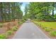 Scenic walking path lined with trees and greenery, perfect for a peaceful stroll in the community at 214 Squire Pope Rd, Summerville, SC 29486