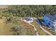 Aerial view of a community pavilion surrounded by lush landscaping at 2636 Colonel Harrison Dr, Johns Island, SC 29455