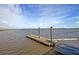 Waterfront dock with a ramp, offering access to serene water views at 2636 Colonel Harrison Dr, Johns Island, SC 29455