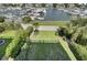 Backyard with manicured hedges overlooking the marina at 30 Yacht Harbor Ct, Isle of Palms, SC 29451