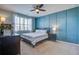 Comfortable bedroom with a ceiling fan, modern decor, and a serene atmosphere at 312 Cypress Branch Rd, Huger, SC 29450
