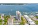 Aerial view of this beautiful waterfront community with a harbor nearby at 330 Concord St # 4A, Charleston, SC 29401
