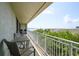 Relax on this charming balcony with beautiful views of the water at 330 Concord St # 4A, Charleston, SC 29401