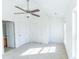 Bright bedroom with carpet, ceiling fan, and walk-in closet at 333 Flyway Rd, Goose Creek, SC 29445