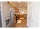 Bright kitchen has stainless appliances, wood cabinets and view to breakfast nook at 333 Flyway Rd, Goose Creek, SC 29445