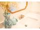 Bathroom vanity with decorative vase and modern faucet on marble countertop at 3439 Toomer Kiln Cir, Mount Pleasant, SC 29466