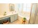 Bathroom features a soaking tub, vanity with marble countertop, and a glass-enclosed shower at 3439 Toomer Kiln Cir, Mount Pleasant, SC 29466