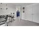 Bedroom with shelving, posters and a door leading to another room at 3990 Hillyard St, North Charleston, SC 29405