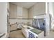 Bright, modern kitchen features sleek cabinetry, new appliances, and a center island ready to be completed at 404 Fairington Dr, Summerville, SC 29485