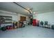 Spacious garage featuring storage racks and ample room for parking and projects at 5008 Bowles Dr, Summerville, SC 29485