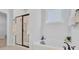 Modern bathroom showcasing a separate shower and soaking tub next to a window at 523 Fern Tree Dr, Summerville, SC 29486
