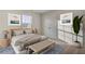 Comfortable bedroom featuring natural textures and soft lighting at 540 Richfield Way, Summerville, SC 29486
