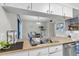 Open concept kitchen area with a double sink at 565 Travelers Blvd, Summerville, SC 29485