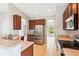Bright kitchen features stainless appliances, countertops, and abundant cabinetry at 1007 Halfacre Ln, Ladson, SC 29456