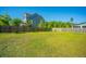 Spacious backyard with a lush lawn and a wooden fence at 101 Firebrick Way, Summerville, SC 29483