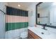 Bathroom featuring a dark wood vanity with white sink and toilet at 101 Firebrick Way, Summerville, SC 29483