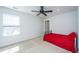 Bright bedroom with a window and minimal furniture with an accent bed at 101 Firebrick Way, Summerville, SC 29483