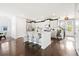 Bright kitchen with large island, stainless steel appliances, and barstool seating at 1052 Sago Palm Ct, Mount Pleasant, SC 29429