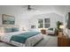 Cozy bedroom with pitched ceilings, a window, and an inviting armchair at 112 Huckleberry Ln, Summerville, SC 29485