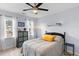 Bright bedroom with natural light, modern decor, and comfortable furnishings at 1164 Out Of Bounds Dr, Summerville, SC 29485