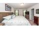 Comfortable bedroom with a queen-sized bed, soft lighting, and stylish coastal-themed decor at 118 Alpine Rd, Summerville, SC 29485