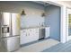 Convenient outdoor kitchen featuring modern appliances and ample countertop space at 122 Lucia St, Charleston, SC 29492