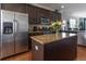 Spacious kitchen with stainless steel appliances, a kitchen island, and ample counter space at 138 Shadybrook Dr, Summerville, SC 29486