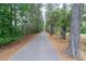 Scenic paved walking path winding through a serene wooded area at 138 Shadybrook Dr, Summerville, SC 29486