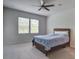 Spacious bedroom with carpet flooring and large window offers natural light at 143 West Bradford Pointe Dr, Summerville, SC 29486