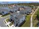 Aerial view of the properties, showing neighborhood location near connector between Isle of Palms and Mt. Pleasant at 1619 Cultivation Ln, Mount Pleasant, SC 29466