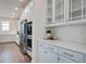 Kitchen featuring stainless steel appliances, white cabinets, and quartz countertops at 1619 Cultivation Ln, Mount Pleasant, SC 29466