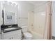 Clean bathroom with granite counters, and bathtub at 1984 Folly Rd # A307, Charleston, SC 29412