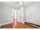 Bedroom featuring hardwood floors, white door, and light gray walls at 2178 Fort Pemberton Dr, Charleston, SC 29412