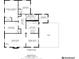 Detailed floor plan showing layout of bedrooms, bathrooms, kitchen, living room, and deck at 2178 Fort Pemberton Dr, Charleston, SC 29412