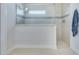 Clean shower with glass partition and tiled walls, offering a bright and modern bathing space at 221 Seaworthy St, Summerville, SC 29486