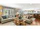 Bright and inviting living room showcasing stylish furnishings and lots of natural light at 2355 Andell Way, Seabrook Island, SC 29455