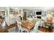 Inviting living space with dining table and bar area adjacent to a cozy living room at 2355 Andell Way, Seabrook Island, SC 29455