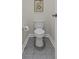 Clean, simple bathroom with gray tile flooring at 311 Amaryllis Ave, Summerville, SC 29483