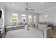 Comfortable living area with ample seating and windows at 3130 Sturbridge Rd, Mount Pleasant, SC 29466