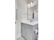 Bright bathroom features white vanity, silver hardware, and modern lighting at 3154 Hugh Bennett Dr, Johns Island, SC 29455