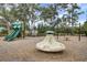 The community playground includes slides, climbing areas, and a roundabout on wood chip base at 3154 Hugh Bennett Dr, Johns Island, SC 29455