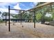 Community playground offers engaging activities, swings and benches within fenced perimeter for children at 3154 Hugh Bennett Dr, Johns Island, SC 29455