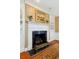 Elegant fireplace with marble surround and decorative details at 32 Church St, Charleston, SC 29401
