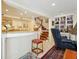 Inviting living room with partial view of kitchen and stairs, and comfortable seating at 32 Church St, Charleston, SC 29401